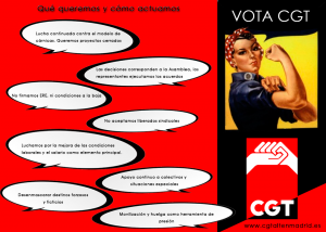 Qué queremos y cómo actuamos en CGT. Elecciones Alten 2017