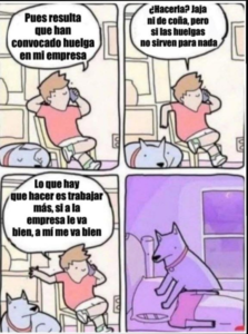 Imputar huelga y otras informaciones
