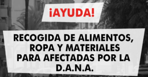 Ayuda personas afectadas por la Dana