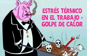 Condiciones ambientales en el trabajo al aire libre.