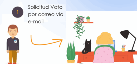 Solicitud voto por correo