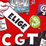 Cartel de elige CGT