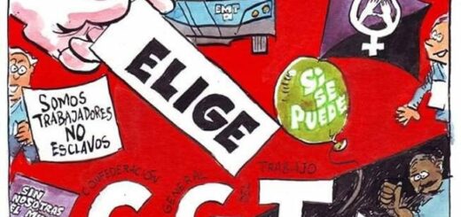 Cartel de elige CGT