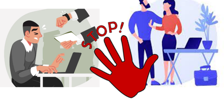 Stop acoso laboral y sexual o por razón de sexo
