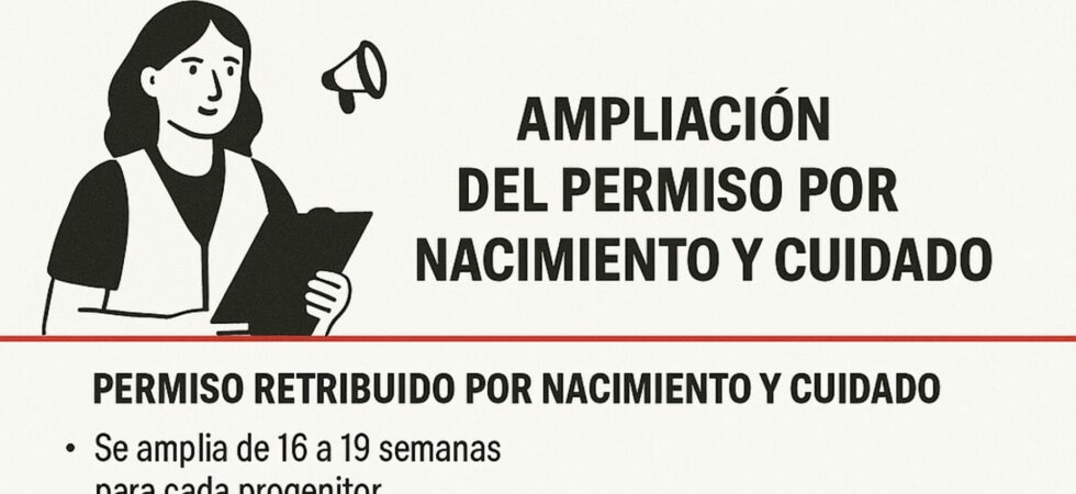 Ampliación permisos por nacimiento y cuidados